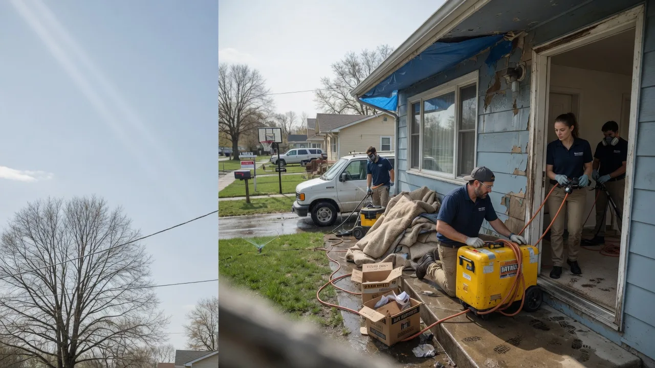 Basement Flood Cleanup in Lipan, TX near me